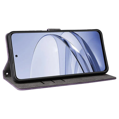 For ZTE Axon 60 ( ZTE Blade V60) Leather Case RFID Blocking Wallet Phone Cover with Strap