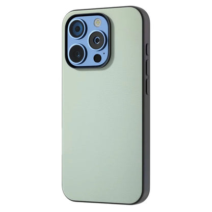 For iPhone 16 Pro Max Case PU Leather Coated TPU+PC Hybrid Phone Cover