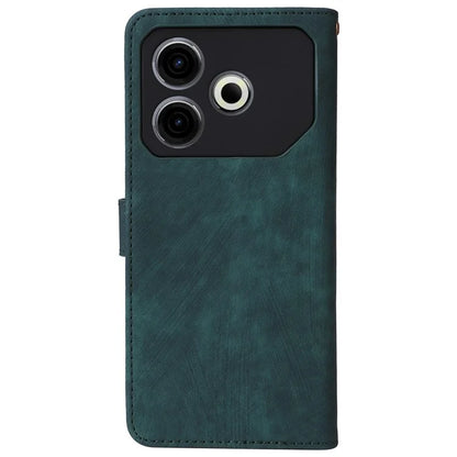 For TECNO Pova 6 Neo Case RFID Blocking PU Leather Wallet Stand Phone Cover