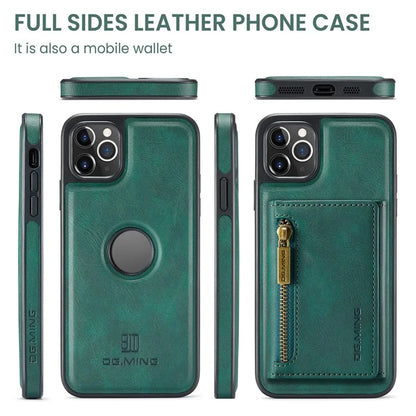DG.MING M5 Series For iPhone 11 Pro Case Detachable Magnetic Leather Phone Cover with Card Slots