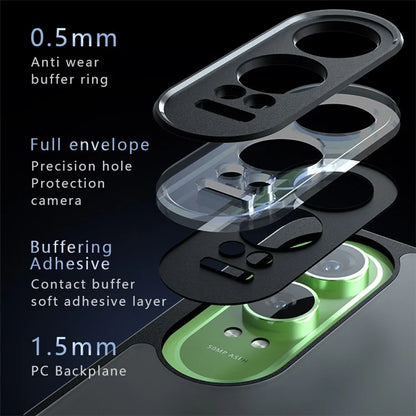 For Oppo K12x 5G (China) / OnePlus Nord CE4 Lite 5G Case Skin-Touch Matte TPU+PC Phone Cover, Transparent Black