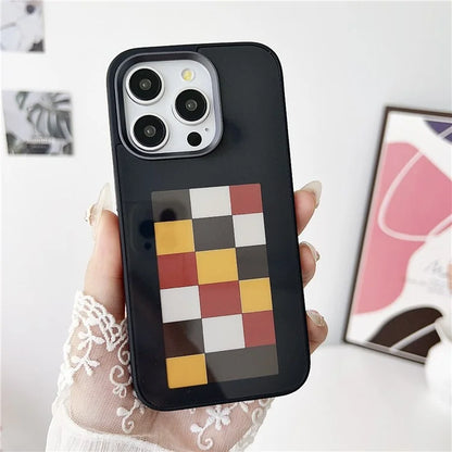 For iPhone 14 Pro Max E Ink Phone Case Customized Screen Pattern Four Color Display