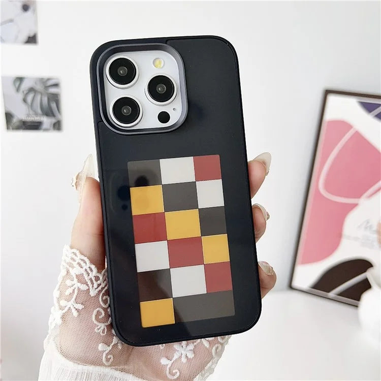 For iPhone 14 Pro E Ink Phone Case 4-Color DIY Display Imaging Back Cover