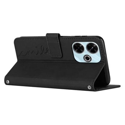 For Xiaomi Redmi 13 5G / 13 4G / Note 13R 5G / Poco M6 4G Case Wallet Imprinted PU Leather Phone Stand Cover