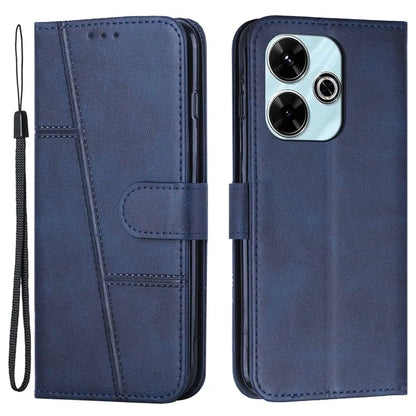 For Xiaomi Redmi 13 5G / 13 4G / Note 13R 5G / Poco M6 4G Case Wallet PU Leather Phone Stand Cover
