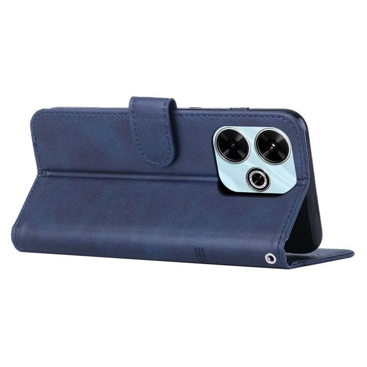 For Xiaomi Redmi 13 5G / 13 4G / Note 13R 5G / Poco M6 4G Case Wallet PU Leather Phone Stand Cover