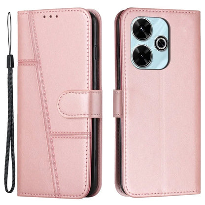 For Xiaomi Redmi 13 5G / 13 4G / Note 13R 5G / Poco M6 4G Case Wallet PU Leather Phone Stand Cover