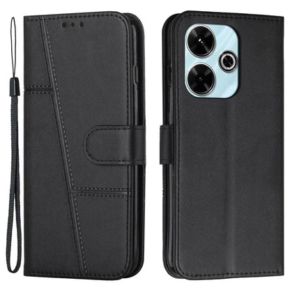 For Xiaomi Redmi 13 5G / 13 4G / Note 13R 5G / Poco M6 4G Case Wallet PU Leather Phone Stand Cover