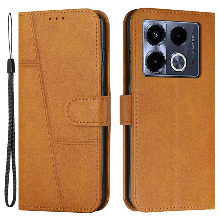 For Infinix Note 40 5G Case Wallet PU Leather Phone Stand Cover