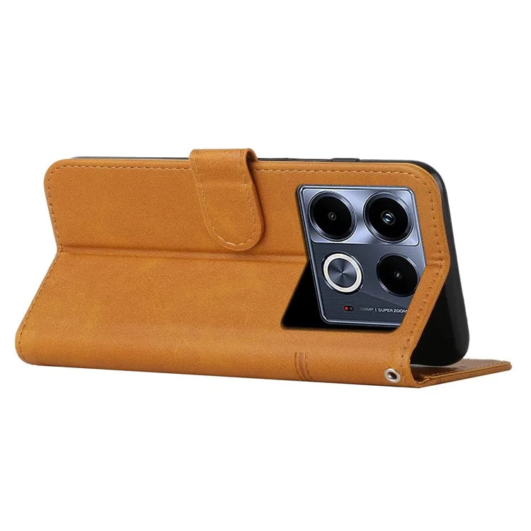 For Infinix Note 40 5G Case Wallet PU Leather Phone Stand Cover