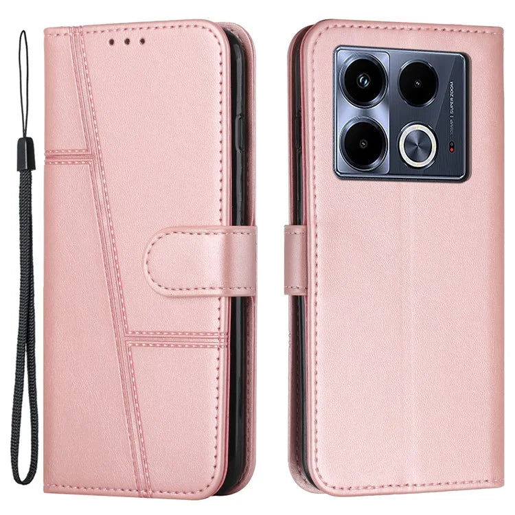 For Infinix Note 40 5G Case Wallet PU Leather Phone Stand Cover