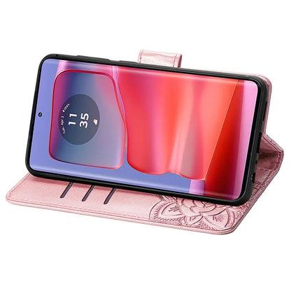 For Motorola Edge 50 Ultra 5G / Moto X50 Ultra 5G Case Butterfly Leather Phone Cover
