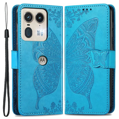 For Motorola Edge 50 Ultra 5G / Moto X50 Ultra 5G Case Butterfly Leather Phone Cover