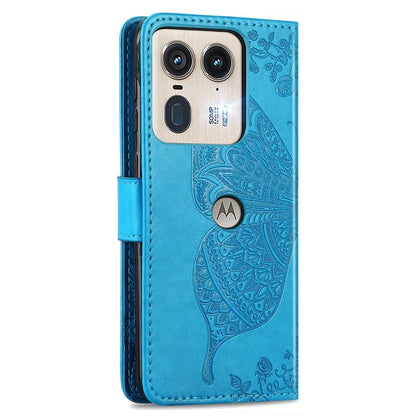For Motorola Edge 50 Ultra 5G / Moto X50 Ultra 5G Case Butterfly Leather Phone Cover