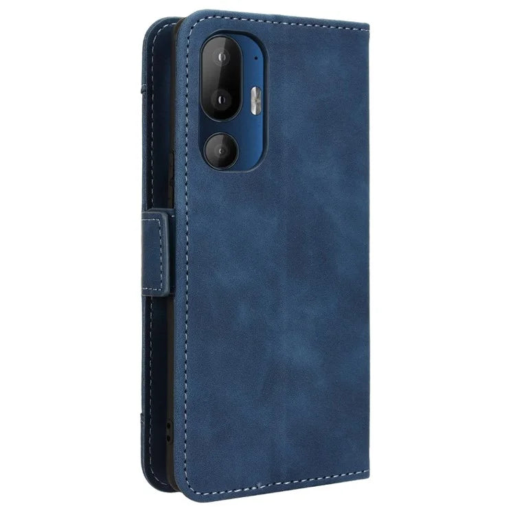 For HTC U24 Pro 5G Case Multiple Card Slots Leather Stand Phone Cover
