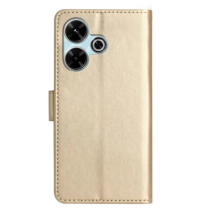 For Xiaomi Redmi 13 5G / 13 4G Case PU Leather Phone Wallet Cover with Strap