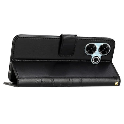 For Xiaomi Redmi 13 5G / 13 4G Case PU Leather Phone Wallet Cover with Strap