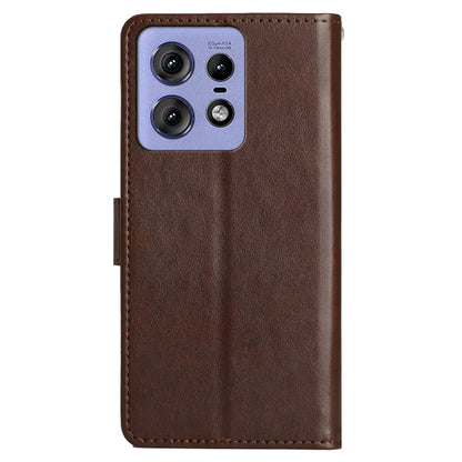 For Motorola Edge 50 Pro 5G Wallet Case Butterfly Flower Phone Leather Cover