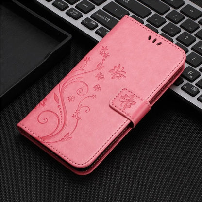 For Honor 200 Pro 5G Case Butterfly Flower Pattern Leather Phone Wallet Cover