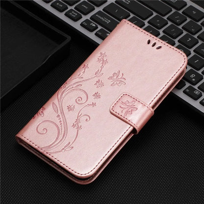 For Honor 200 Lite Case Wallet Leather Phone Cover Butterfly Flower Pattern