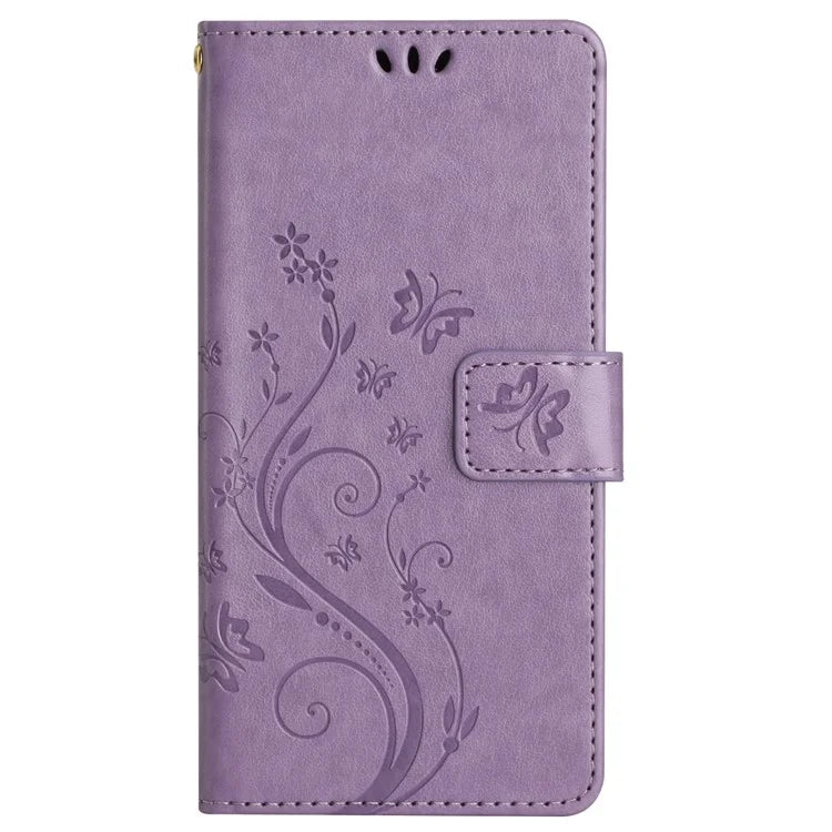 For Honor 200 Lite Case Wallet Leather Phone Cover Butterfly Flower Pattern