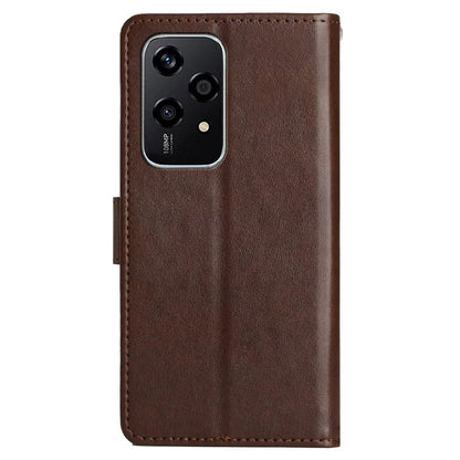 For Honor 200 Lite Case Wallet Leather Phone Cover Butterfly Flower Pattern