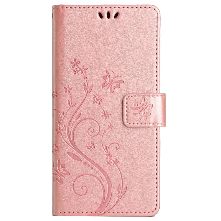 For Motorola Edge 50 Ultra 5G / Moto X50 Ultra 5G Case Butterfly Flower Leather Cover