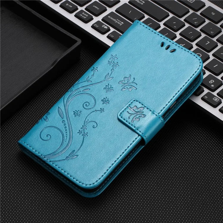 For Motorola Edge 50 Ultra 5G / Moto X50 Ultra 5G Case Butterfly Flower Leather Cover