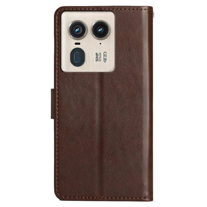 For Motorola Edge 50 Ultra 5G / Moto X50 Ultra 5G Case Butterfly Flower Leather Cover
