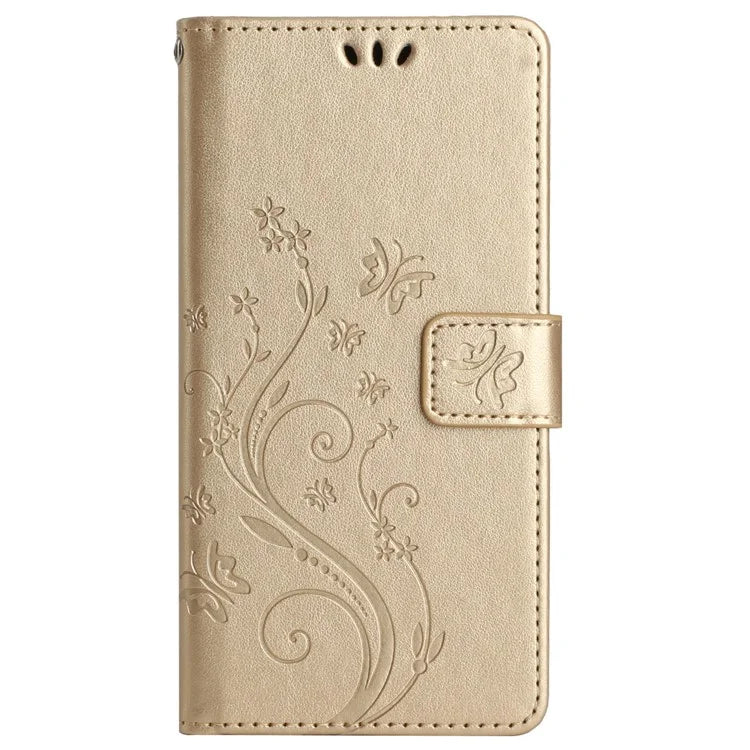 For Motorola Edge 50 Ultra 5G / Moto X50 Ultra 5G Case Butterfly Flower Leather Cover