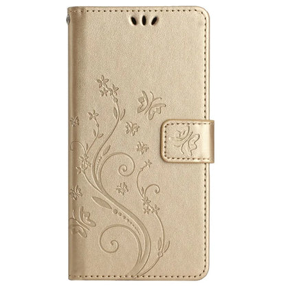For Motorola Edge 50 Ultra 5G / Moto X50 Ultra 5G Case Butterfly Flower Leather Cover