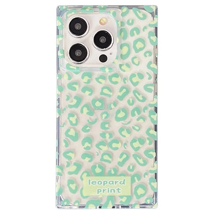 For iPhone 15 Pro Case Pattern Square Edge Flexible TPU Phone Cover