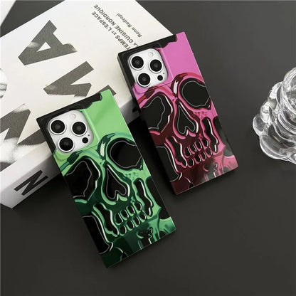 For iPhone 13 Pro Max Square Case Pattern TPU Soft Phone Cover Glossy Surface
