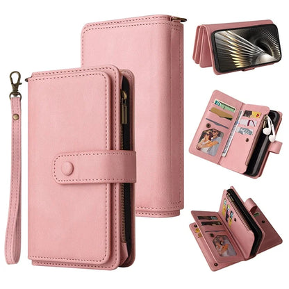 KT Multi-Functional Series-2 For Xiaomi Redmi Turbo 3 5G / Poco F6 5G Case Zipper Wallet Card Holder Leather Phone Cover