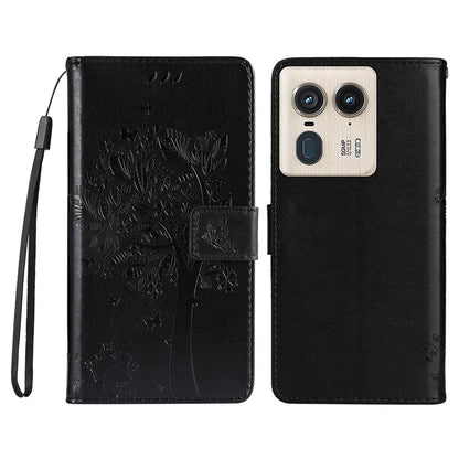 KT Imprinting Flower Series-3 For Motorola Moto X50 Ultra 5G / Edge 50 Ultra 5G Case Imprinted Wallet Leather Phone Cover