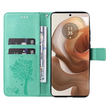 KT Imprinting Flower Series-3 For Motorola Moto X50 Ultra 5G / Edge 50 Ultra 5G Case Imprinted Wallet Leather Phone Cover
