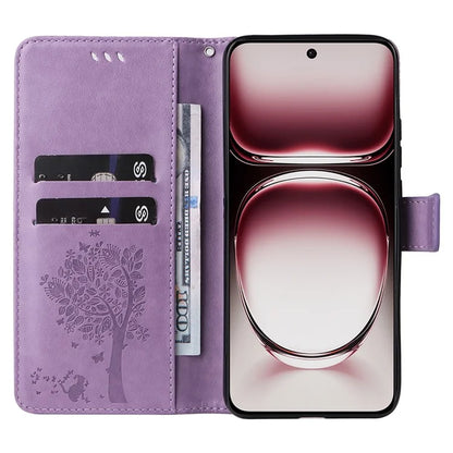 KT Imprinting Flower Series-3 For Oppo Reno12 Pro 5G (Global) / (China) Case Imprinted Leather Wallet Stand Phone Cover