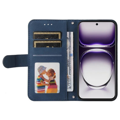 For Oppo Reno12 5G (Global) Case Leather Phone Cover Tree Pattern Hardware