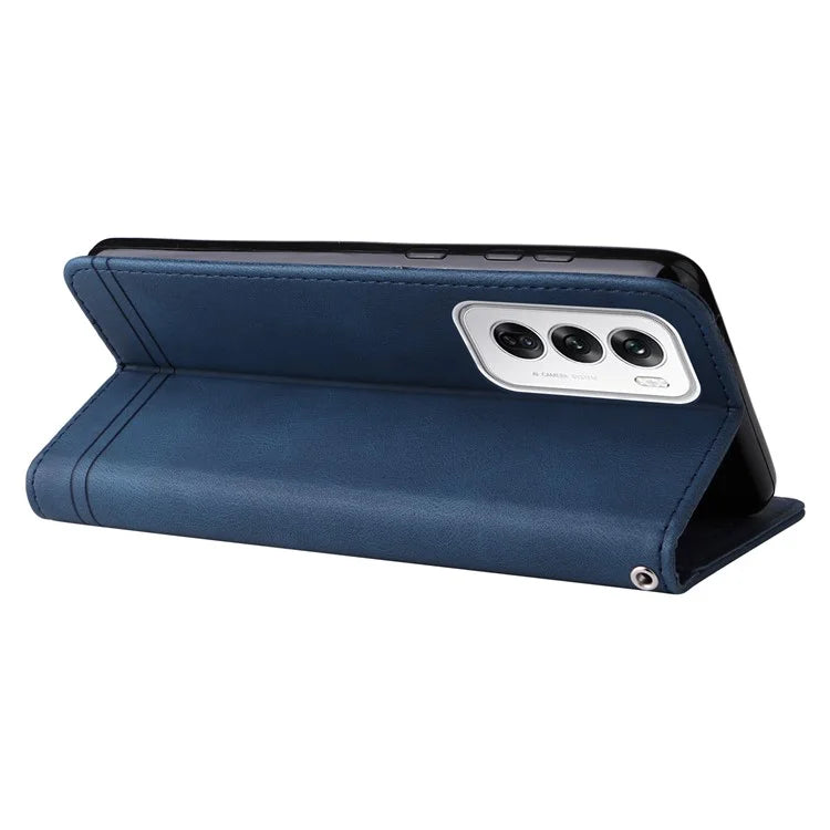 For Oppo Reno12 5G (Global) Case Leather Phone Cover Tree Pattern Hardware