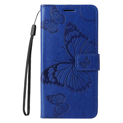 KT Imprinting Flower Series-2 For Oppo Reno12 5G (Global) Phone Case Butterfly Imprint Leather Wallet Cover