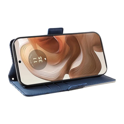For Motorola Moto X50 Ultra 5G / Edge 50 Ultra 5G Wallet Stand Case Leather Phone Cover Rhombus Imprint