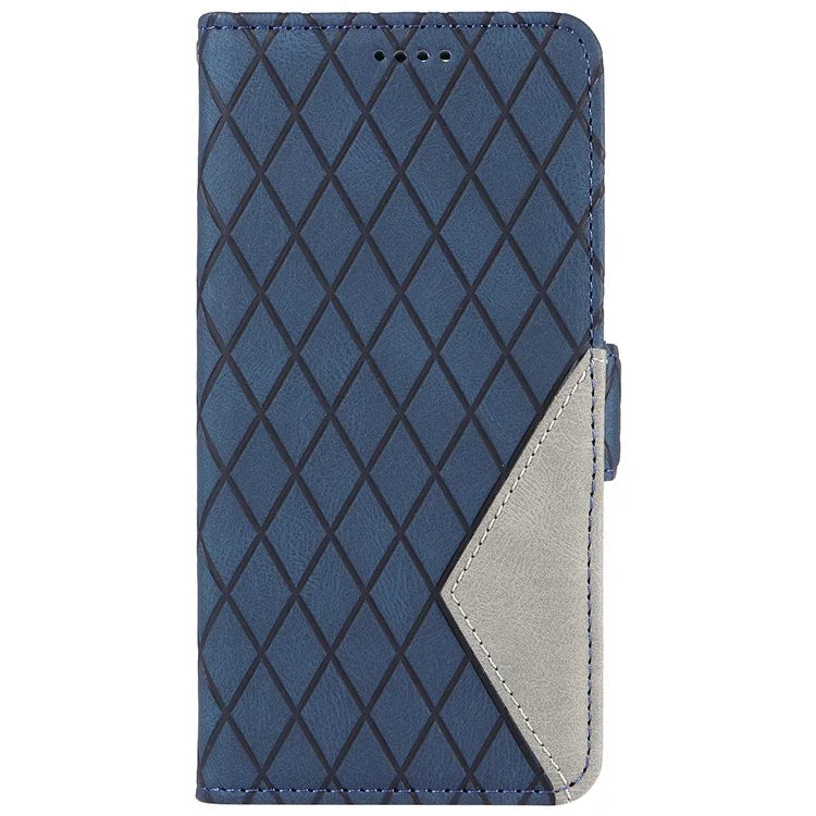 For Motorola Moto X50 Ultra 5G / Edge 50 Ultra 5G Wallet Stand Case Leather Phone Cover Rhombus Imprint
