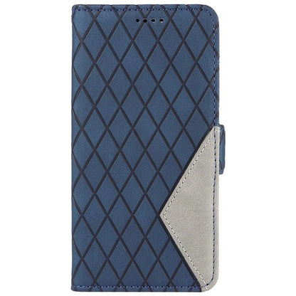 For Motorola Moto X50 Ultra 5G / Edge 50 Ultra 5G Wallet Stand Case Leather Phone Cover Rhombus Imprint