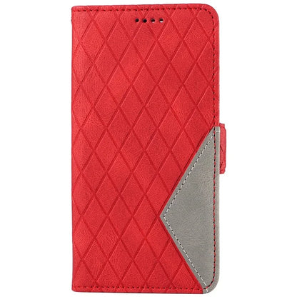For Motorola Moto X50 Ultra 5G / Edge 50 Ultra 5G Wallet Stand Case Leather Phone Cover Rhombus Imprint