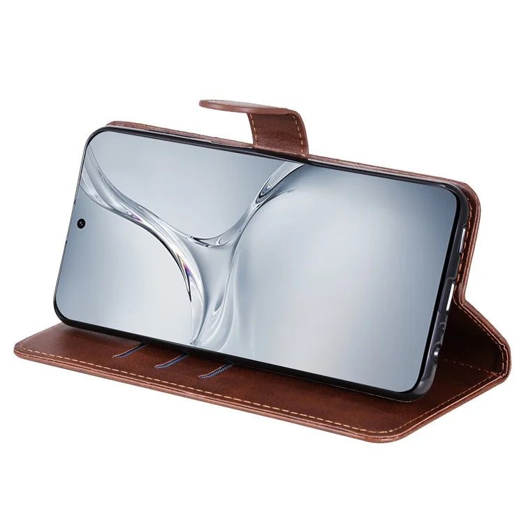 For OnePlus Nord CE4 Lite 5G / Oppo K12x 5G (China) (China) Case Zipper Pocket PU Leather Phone Cover