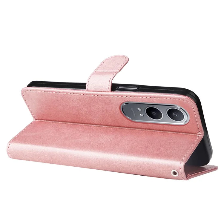 For OnePlus Nord CE4 Lite 5G / Oppo K12x 5G (China) (China) Case Zipper Pocket PU Leather Phone Cover
