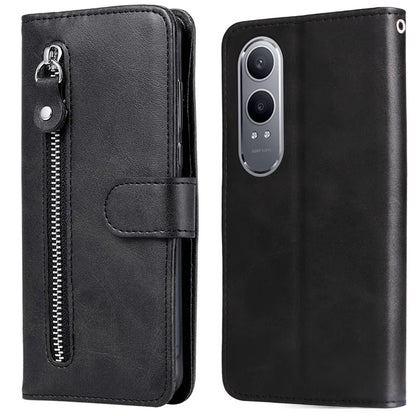 For OnePlus Nord CE4 Lite 5G / Oppo K12x 5G (China) (China) Case Zipper Pocket PU Leather Phone Cover