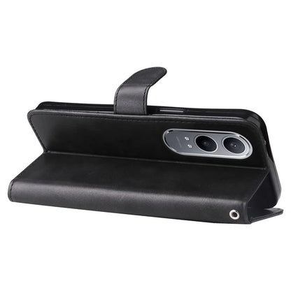 For OnePlus Nord CE4 Lite 5G / Oppo K12x 5G (China) (China) Case Zipper Pocket PU Leather Phone Cover