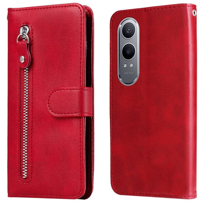For OnePlus Nord CE4 Lite 5G / Oppo K12x 5G (China) (China) Case Zipper Pocket PU Leather Phone Cover