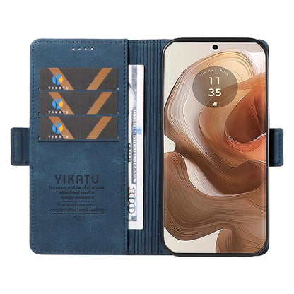 YIKATU YK-005 For Motorola Edge 50 Ultra 5G / Moto X50 Ultra 5G Leather Case Skin-Touch Phone Cover